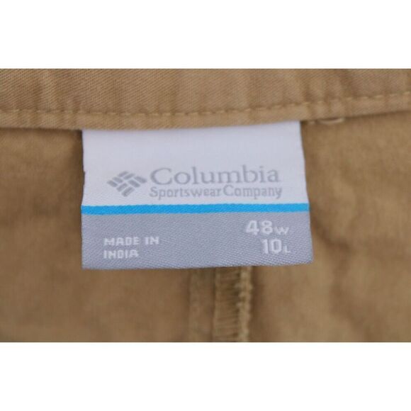Columbia Men's Khaki Shorts Size 48 (10" Length) - Picture 8 of 9
